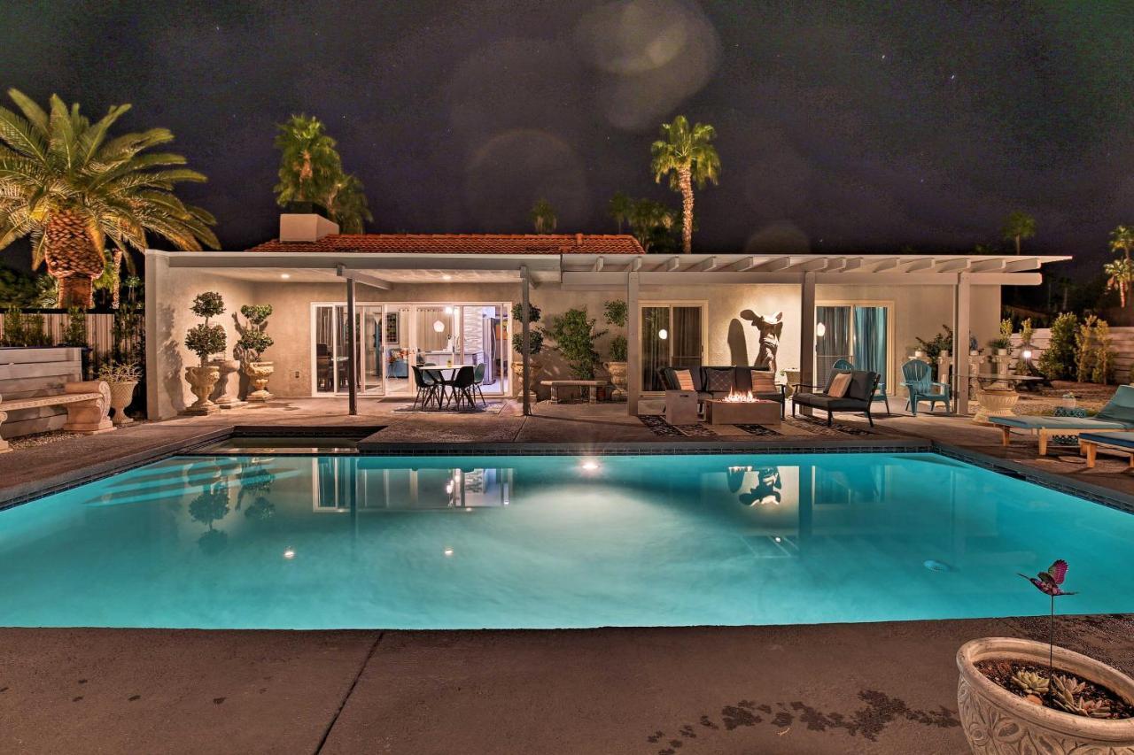 Вілла Pet-Friendly Palm Springs Escape With Heated Pool! Екстер'єр фото